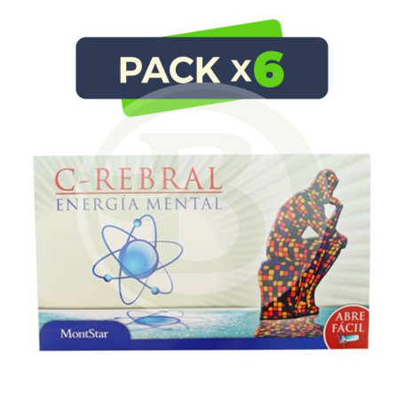 Pack 6x C-Rebral 10 Viales Montstar