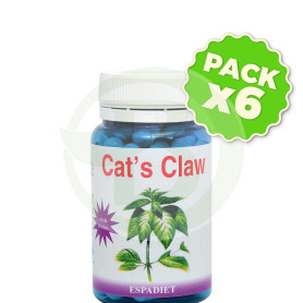 Pack 6x Cats Claw 60 Cápsulas Espadiet