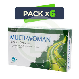 Pack 6x Jalea Multi Woman 20 Viales Espadiet