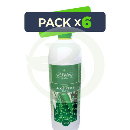 Pack 6x Aloe Vera 1Lty. Jellybell