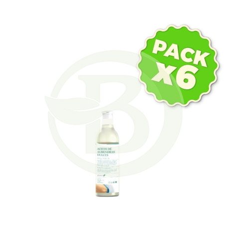 Pack 6x Aceite De Almendras Dulces 1 L Ebers