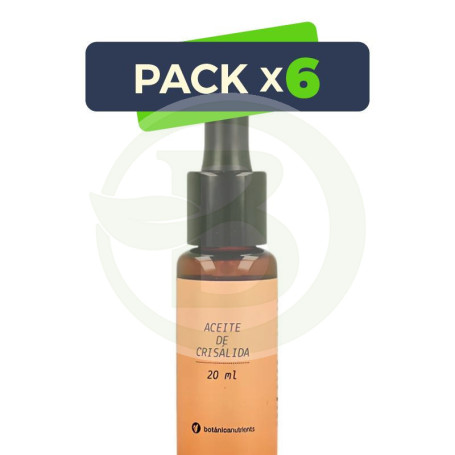 Pack 6x Aceite De Crisálida De Seda 20Ml Ebers