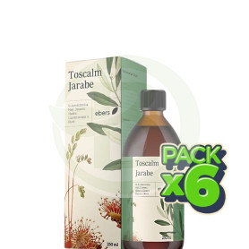 Pack 6x Toscalm Jarabe 250 Ml Ebers