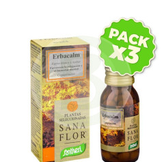 Pack 3x Sanaflor Comprimés 2 Erbacalm 30Gr. Santiveri
