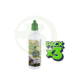 Pack 3x Stevia Liquide 90Ml. Santiveri