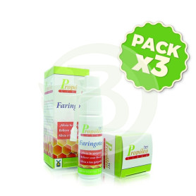 Pack 3x Faringoter Propoleoter 20Ml. Tegor