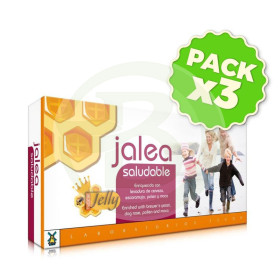 Pack 3x Jalea Saludable 20 Viales Tegor