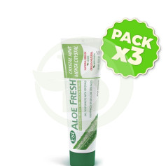 Pack 3x Aloe Fresh Menthe Cristal 100Ml. ESI