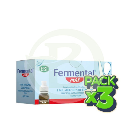 Pack 3x Fermental Max 12 Viales ESI - Trepat Diet
