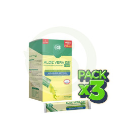 Pack 3x Jus Aloe Vera Forte avec Myrtille 24 Pocket Boisson Esi
