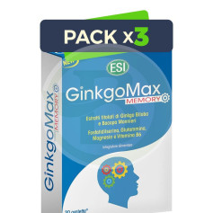 Pack 3x Ginkgomax Memory 30 Comprimés Esi