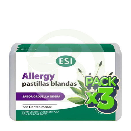 Pack 3x Allergy Pastillas Blandas Suizas 50G Esi