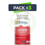 Pack 3x UBIQUINOL COQ-10 100Mg. 30 PERLAS SOLARAY
