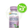 Pack 3x Holly Basil 450Mg. 60 Cápsulas Solaray