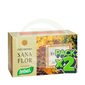 Pack 2x Sanaflor Infusión Erbacalm 20 Filtros Santiveri