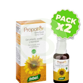 Pack 2x Propolflor Spray Bio 30Ml. Santiveri
