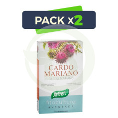 Pack 2x Cardo Mariano 40 Cápsulas Santiveri