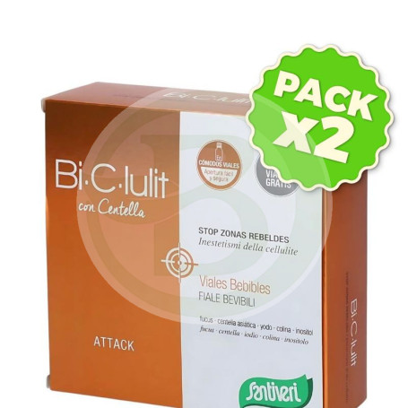 Pack 2x Bi-C-Lulit 15+5 Viales Santiveri