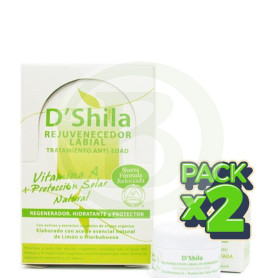 Pack 2x Rejuvenecedor Labial Limón 15Ml Shila