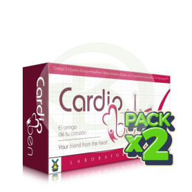 Pack 2x Cardioben 60 Cápsulas Tegor