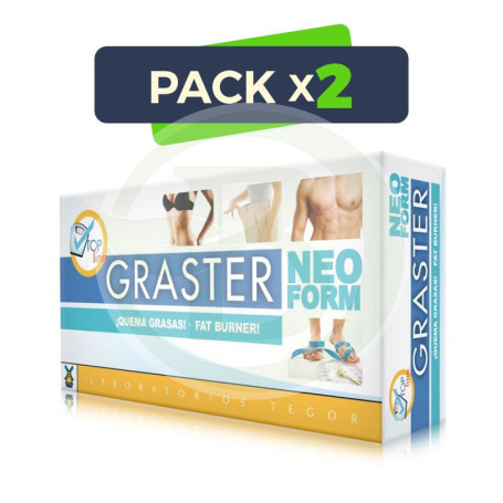 Pack 2x Graster Neoform 60 Cápsulas Tegor
