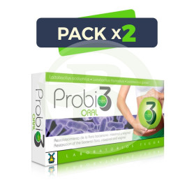 Pack 2x Probio3 40 Cápsulas Tegor