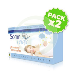 Pack 2x Somnirelax 40 Gélules Tegor