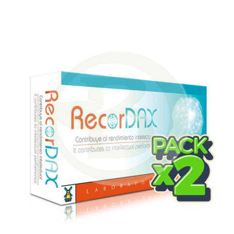 Pack 2x Recordax 40 Cápsulas Tegor