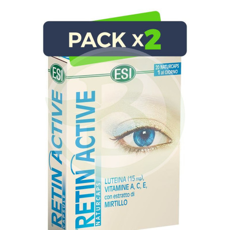 Pack 2x Retin Active 20 Cápsulas Esi - Trepat Diet