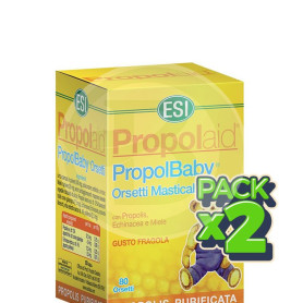 Pack 2x Propolaid Propolbaby 80 Osos Masticables ESI - Trepat Diet