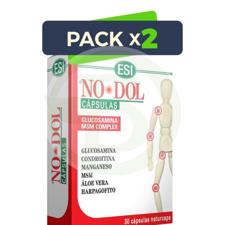 Pack 2x NoDol 30 Cápsulas ESI - Trepat Diet