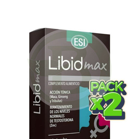 Pack 2x Libidmax 10 Cápsulas Esi