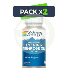 Pack 2x Evening Primrose Oil 90 Perles Solaray