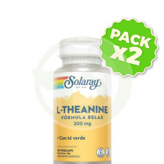 Pack 2x L-Theanine 200Mg. 45 Gélules Solaray