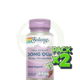 Pack 2x Dong Quai 60 Cápsulas Solaray