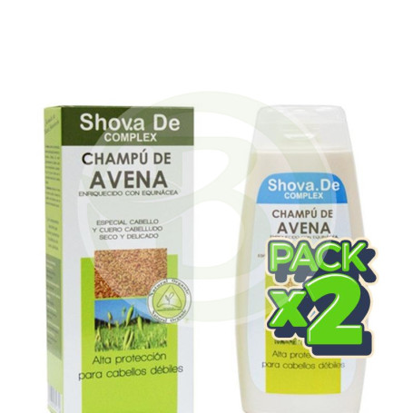 Pack 2x Champú de Avena 250Ml. Shova De