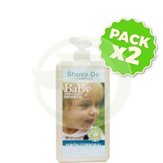 Pack 2x Savon bébé 1000Ml. Shova De