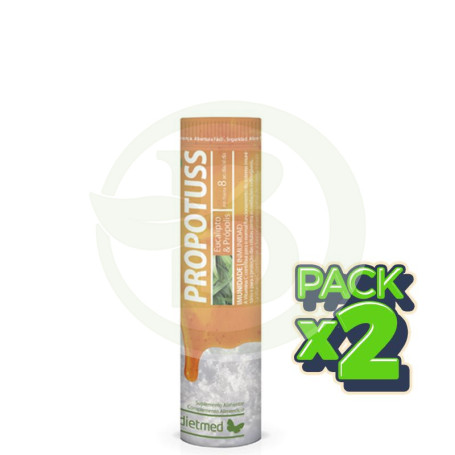 Pack 2x Propotuss 20 Pastillas Con Propolis y Eucalipto Dietmed