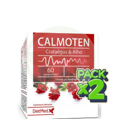 Pack 2x Calmoten Con Espino Blanco 60 Comprimés Dietmed