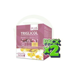 Pack 2x Triglicol Plus 60 Gélules Dietmed