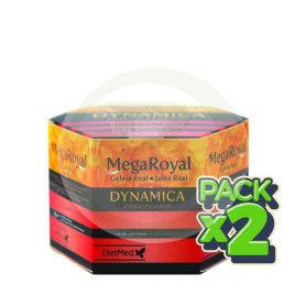 Pack 2x Megaroyal Dynamica 20 Ampollas Dietmed