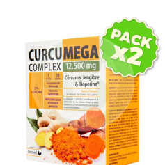 Pack 2x Complexe de Curcumega 12 500 mg. 30 Sticks Dietmed