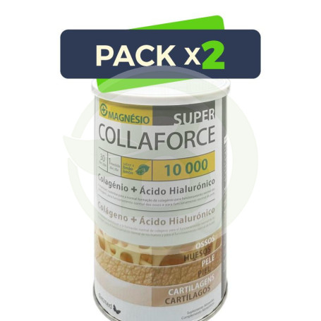 Pack 2x Super Collaforce 10.000 Magnesio (Limón) 450Gr Dietmed