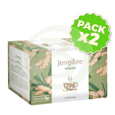 Pack 2x Infusion Gingembre 20 Sachets Dietmed