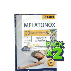 Pack 2x Melatonox Retard 30 Gélules Végétales Dietmed