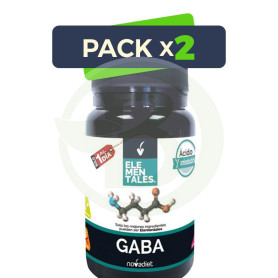 Pack 2x Gaba 30 Cápsulas Vegetales Nova Diet