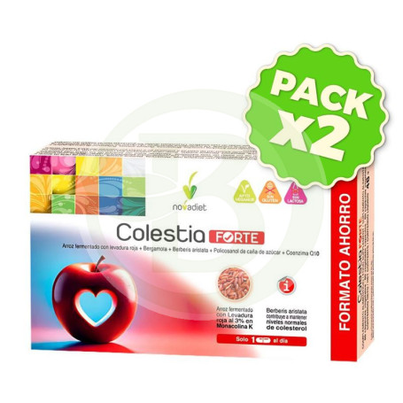 Pack 2x Colestia Forte 60 Cápsulas Nova Diet
