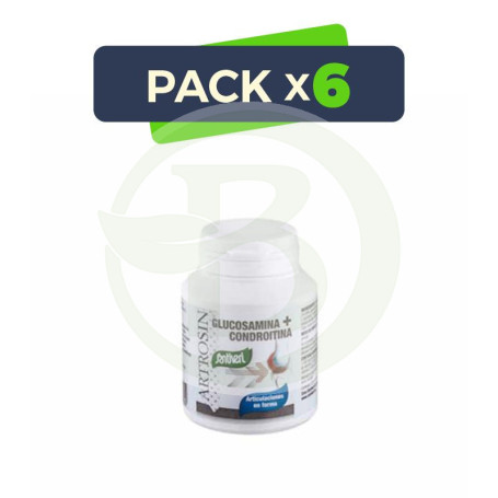 Pack 6x Artrosin Glucosamina y condroitina 120 Comprimidos Santiveri