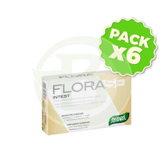 Pack 6x Florase Intest 40 Gélules Santiveri