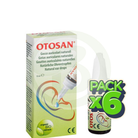 Pack 6x Otosan Gotas 10Ml. Santiveri